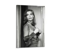 Poster sur toile Romy Schneider 2 - Décoration murale pour salon, chambre à coucher - 20 x 30 cm