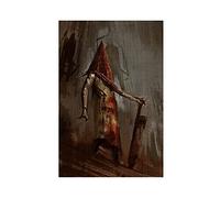 Poster sur toile « Silent Hill 47 » - Décoration murale pour salon, chambre à coucher - Sans cadre : 30 x 45 cm