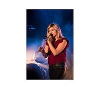 Poster sur toile Singer Louane Emera 18 pour décoration de chambre à coucher, de sport, de paysage, de bureau, sans cadre : 30 x 45 cm