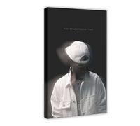 Poster sur toile Singer PartyNextDoor - Décoration pour chambre à coucher, bureau, chambre - Cadeau - 20 x 30 cm