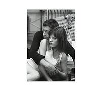 Poster sur toile Singer Serge Gainsbourg 4 - Décoration de chambre à coucher, de sport, paysage, de bureau, sans cadre : 30 x 45 cm