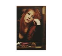 Poster sur toile Star Mylène Farmer 14 - Décoration pour chambre à coucher, bureau, chambre - Cadeau sans cadre - 30 x 45 cm