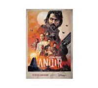 Poster sur toile Star Wars Andor pour décoration murale de dortoir, chambre à coucher, 30 x 45 cm
