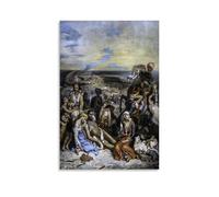 Poster sur toile The at Chios par Eugene Delacroix - Décoration murale moderne pour salon, salle de bain, chambre à coucher - 60 x 90 cm