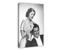 Poster sur toile « The Awful Truth » - Décoration pour chambre à coucher, bureau, chambre - Cadeau - 50 x 75 cm