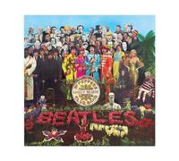 Poster sur toile The Beatles Sgt. Pepper's Lonely Hearts Club Band - Décoration murale pour salon, chambre à coucher, sans cadre - 40 x 40 cm