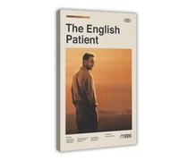 Poster sur toile « The English Patient » - Décoration pour chambre à coucher, bureau, chambre - Cadeau 30 x 45 cm