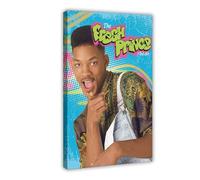Poster sur toile The Fresh Prince of Bel-Air (1990) - Décoration murale pour salon, chambre à coucher - Style cadre - 50 x 75 cm
