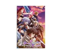 Poster sur toile The Healer Who Was Banished From His Party, Is, in Fact, The Strongest Classic Anime Series - Art mural décoratif pour chambre à coucher - 30 x 45 cm - Style sans cadre