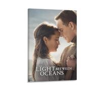 Poster sur toile The Light Between Oceans - Drame romantique et émotionnel - Art mural panoramique côtier (3) Œuvres d'art imprimées - Décoration murale d'intérieur - 50 x 75 cm