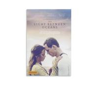 Poster sur toile The Light Between Oceans - Drame romantique et émotionnel - Décoration murale - 40 x 60 cm