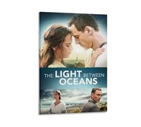 Poster sur toile « The Light Between Oceans » - Drame romantique et émotionnel - Décoration murale - 60 x 90 cm