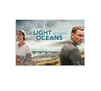 Poster sur toile The Light Between Oceans - Drame romantique et émotionnel - Décoration murale - 60 x 90 cm