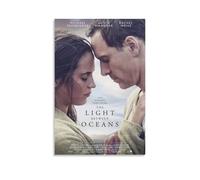 Poster sur toile « The Light Between Oceans » - Drame romantique et émotionnel - Décoration murale à défilement - Décoration murale d'intérieur : salon - 60 x 90 cm