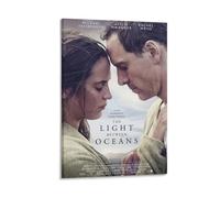 Poster sur toile The Light Between Oceans - Drame romantique et émotionnel - Décoration murale moderne - 20 x 30 cm