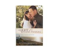 Poster sur toile The Light Between Oceans - Drame romantique et émotionnel - Décoration murale sur toile (10) - Impression sur toile - Photo peinture - Décoration de chambre - 40 x 60 cm