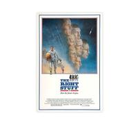 Poster sur toile The Right Stuff - Décoration murale pour salon, chambre à coucher - 60 x 90 cm