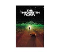 Poster sur toile The Thirteenth Floor - Décoration de chambre à coucher, bureau, chambre - Cadeau - 20 x 30 cm