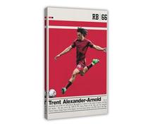 Poster sur toile Trent Alexander-Arnold (2) pour décoration de chambre à coucher 30 x 45 cm