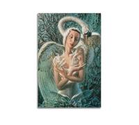 Poster sur toile Vladimir Tretchikoff 3 - Décoration pour chambre à coucher, bureau, chambre - Cadeau - 20 x 30 cm