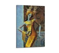 Poster sur toile Vladimir Tretchikoff 4 - Décoration pour chambre à coucher, bureau, chambre - Cadeau - 60 x 90 cm