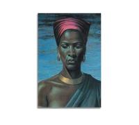 Poster sur toile Vladimir Tretchikoff 6 - Décoration pour chambre à coucher, bureau, chambre - Cadeau - 30 x 45 cm