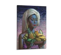 Poster sur toile Vladimir Tretchikoff - Décoration pour chambre à coucher, bureau, chambre - Cadeau - 60 x 90 cm