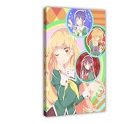 Poster sur toile Yuri Is My Job! - Décoration pour chambre à coucher, bureau, chambre - Cadeau - 60 x 90 cm