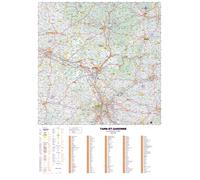 Poster - Tarn-et-Garonne (119 x 85 cm) | Blay Foldex - PVC 3 mm