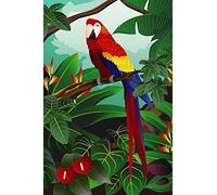 Poster tenture murale XL déco AMAZON 150 x 240 cm | Décors muraux Qualité HD Scenolia