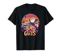 Poster The Bad Guys Group Getaway Car Sunset T-Shirt