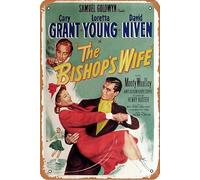 Poster The Bishops Wife (1947) - Décoration murale rétro en métal - 20,3 x 30,5 cm