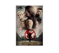 Poster The Hunger Games - Poster vintage décoratif - Esthétique - Toile pour salon, chambre à coucher - 30 x 45 cm - Style sans cadre