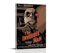 Poster The Invisible Man sur toile, peinture à l'huile, affiche d'art sur toile, décoration murale d'intérieur, style cadre, 60 x 90 cm
