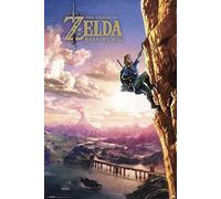 Poster The Legend of Zelda - Breath Of The Wild (61cm x 91,5cm) + un poster surprise en cadeau!
