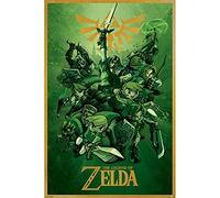 Poster The Legend Of Zelda - Papier Glacé - 91x61cm