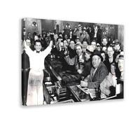 Poster The Night The Prohibition Ended - Décoration murale sur toile pour chambre à coucher, bureau, cuisine, cadre cadeau 40 x 60 cm