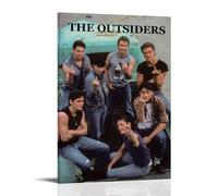 Poster The Outsider sur toile, peinture à l'huile, affiche d'art sur toile, décoration murale d'intérieur, affiche encadrée 60 x 90 cm