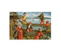 Poster The Rescue of A Boy Who Drowned - Impression artistique murale - Peinture murale - Décoration familiale - 30,5 x 45,7 cm