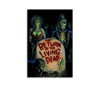 Poster The Return of The Living Dead sur toile peinture à l'huile sur toile à suspendre pour la maison, bar, décoration murale, affiche sans cadre 30 x 45 cm