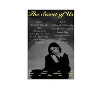 Poster The Secret of Us-Gracie Abrams sur toile, peinture à l'huile sur toile, poster d'art à suspendre, décoration murale d'intérieur, affiche sans cadre, 40 x 60 cm