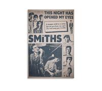 Poster The Smiths Poster du groupe de rock vintage avec couverture de musique pour chambre à coucher - 30 x 45 cm