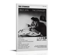 Poster The Stranger-Billy Joel sur toile, peinture à l'huile sur toile, poster d'art à suspendre, décoration murale intérieure, style cadre, 30 x 45 cm