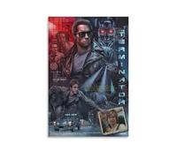 Poster The Terminator - Affiche du film d'action emblématique de science-fiction avec un assassin cyborg du futur (19) - Poster décoratif moderne pour la maison (30 x 45 cm)
