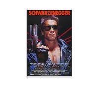 Poster The Terminator - Affiche emblématique du film d'action de science-fiction avec un assassin cyborg du futur (33) - Impression sur toile et décoration murale moderne - 30 x 45 cm