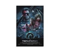 Poster The Terminator - Film d'action emblématique de science-fiction avec un Assassin Cyborg du futur (9) - Art mural - Décoration murale pour salon - 30 x 45 cm