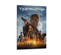 Poster The Terminator - Le film d'action emblématique de science-fiction avec un assassin cyborg du futur (12) - Impression sur toile - Décoration d'intérieur moderne - 20 x 30 cm