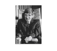 Poster The Theoretical Physiciist Stephen Hawking (29) - Impression sur toile - Art mural - Décoration d'intérieur moderne - 30 x 45 cm