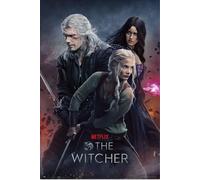 Poster The Witcher Season 3 - Maxi poster imprimé - Dimensions : 61 x 91,5 cm