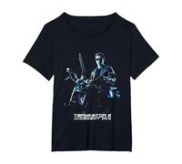 Poster théâtral Terminator 2 Judgement Day T-Shirt, Femme Grandes Tailles, Noir, 5X